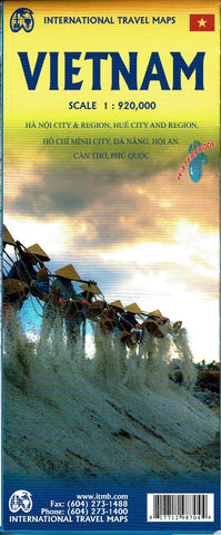 Vietnam | Ha Noi City & Region, Hue City and Region, Ho Chi Minh City, Da Nang, Hoi An, Can Tho, Phu Quoc - Wide World Maps & MORE! - Map - ITMB Publishing, Ltd. - Wide World Maps & MORE!