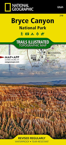 National Geographic TI00000219 Map of Bryce Canyon National Park - Utah - Wide World Maps & MORE!