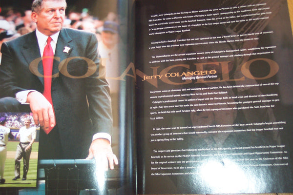 Arizona Diamondbacks 2001- 2002 Yearbook (Official Publication) - Wide World Maps & MORE! - Book - Wide World Maps & MORE! - Wide World Maps & MORE!