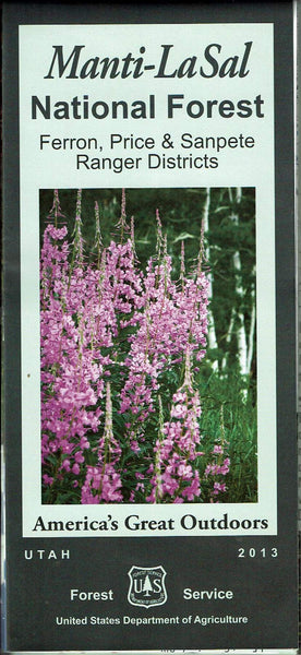 Manti-LaSal National Forest: Ferron, Price, & Sanpete Ranger Districts - Wide World Maps & MORE! - Book - Wide World Maps & MORE! - Wide World Maps & MORE!