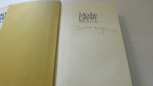 Moshe Dayan: Story of My Life: An Autobiography Dayan, Moshe - Wide World Maps & MORE!