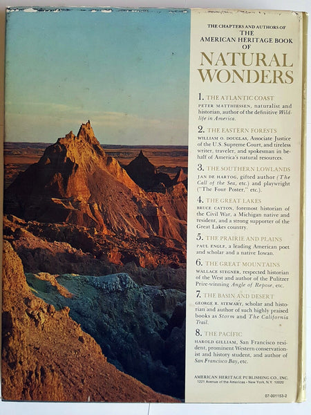 The American Heritage Book of Natural Wonders [Collectible - Very Good] - Wide World Maps & MORE!