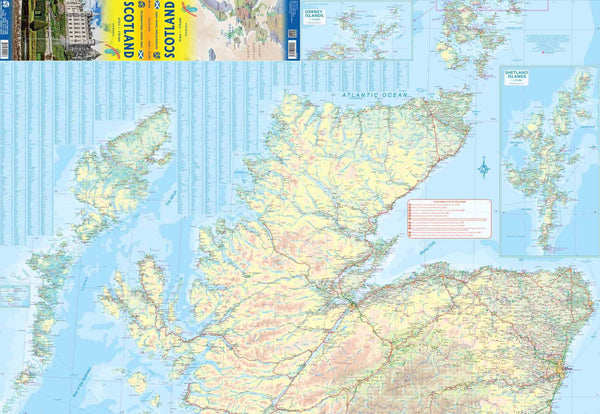 Scotland Waterproof - Wide World Maps & MORE! - Map - ITMB Publishing, Ltd. - Wide World Maps & MORE!