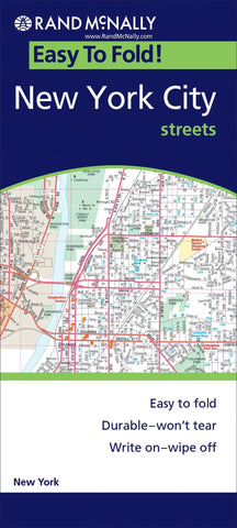 Easy Finder Map New York City (Easyfinder Maps) - Wide World Maps & MORE! - Map - Rand McNally - Wide World Maps & MORE!