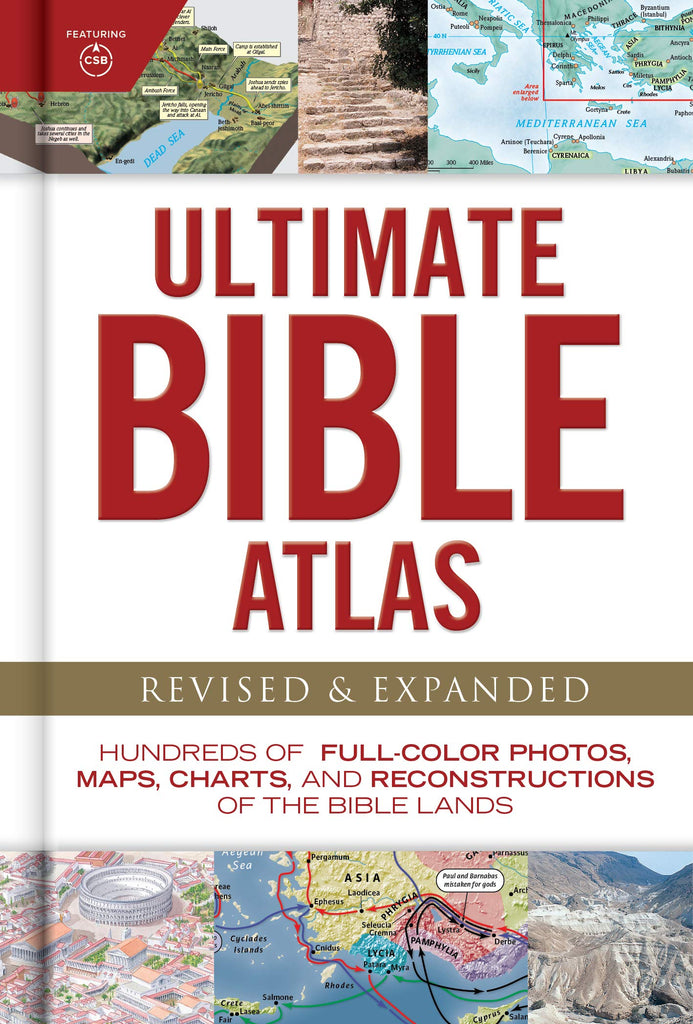 Ultimate Bible Atlas [Hardcover] - Wide World Maps & MORE!