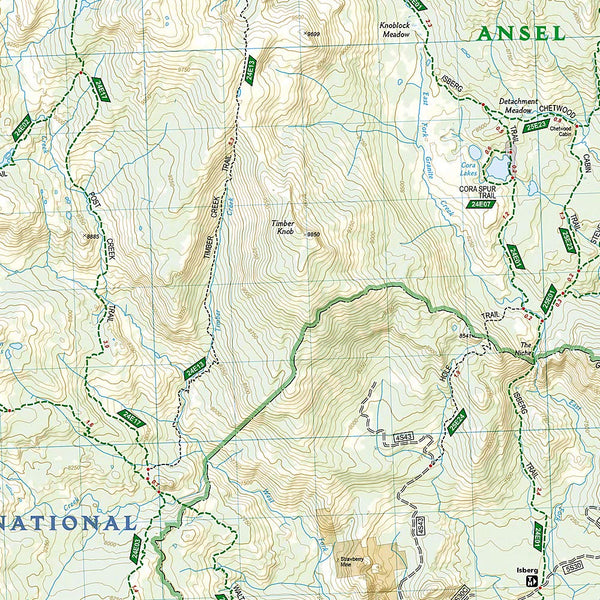 Yosemite SE: Ansel Adams Wilderness (National Geographic Trails Illustrated Map) - Wide World Maps & MORE! - Map - National Geographic Maps - Wide World Maps & MORE!