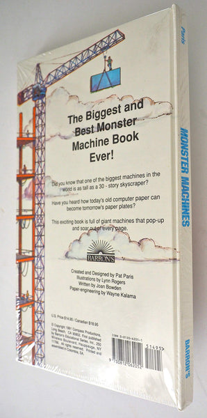 Monster Machines (A Pop Up Book) Bowden, Joan Chase - Wide World Maps & MORE!