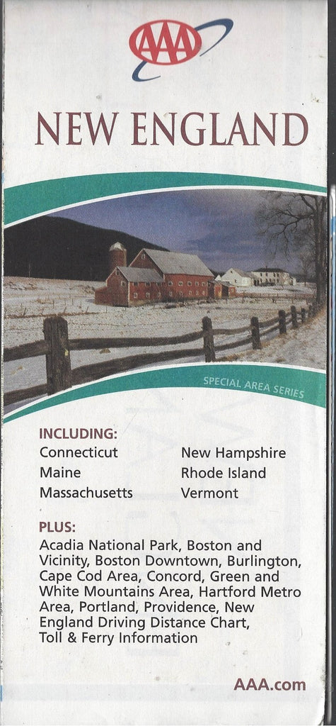 New England, AAA 2008 - Wide World Maps & MORE! - Book - Wide World Maps & MORE! - Wide World Maps & MORE!