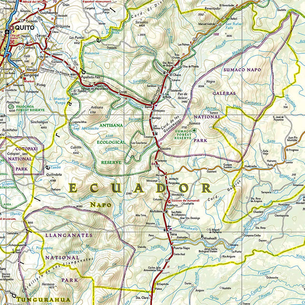 Ecuador and Galapagos Islands (National Geographic Adventure Map) - Wide World Maps & MORE! - Book - Wide World Maps & MORE! - Wide World Maps & MORE!