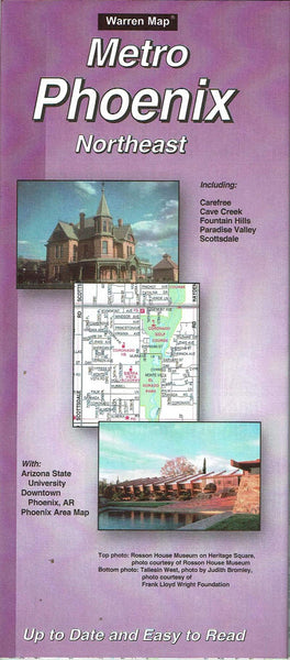 Metro Phoenix Northeast - Wide World Maps & MORE! - Map - Warren Map - Wide World Maps & MORE!