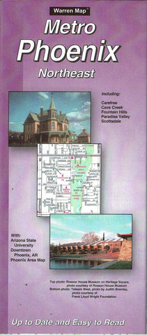 Metro Phoenix Northeast - Wide World Maps & MORE! - Map - Warren Map - Wide World Maps & MORE!