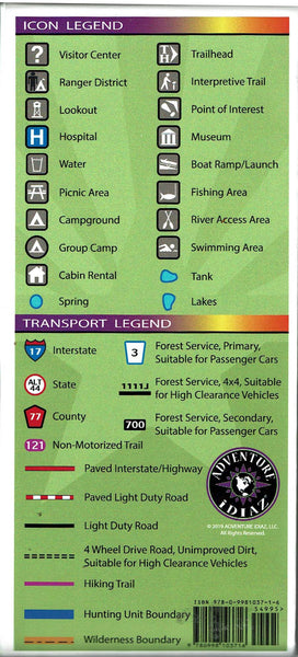 Arizona GMU 6B 2019 - Wide World Maps & MORE! - Map - Adventure iDiaz Maps - Wide World Maps & MORE!