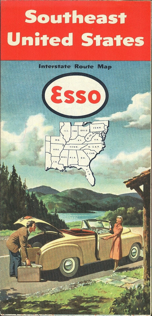 Southeast United States Interstate Route Map - Wide World Maps & MORE! - Book - Wide World Maps & MORE! - Wide World Maps & MORE!