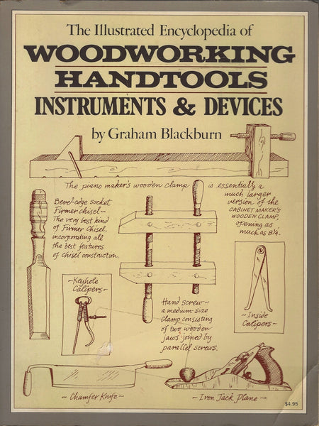 Illustrated Encyclopedia of Woodworking Handtooling Instruments & Devices - Wide World Maps & MORE! - Book - Brand: Fireside - Wide World Maps & MORE!