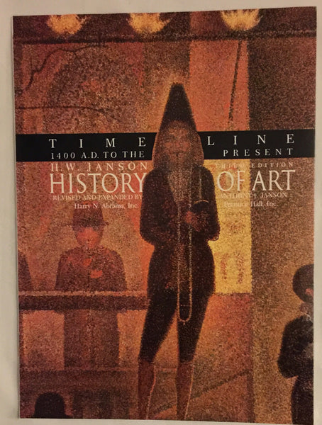 History of Art: A survey of the major visual arts from the dawn of history to the present day H. W. Janson and Anthony F. Janson - Wide World Maps & MORE!