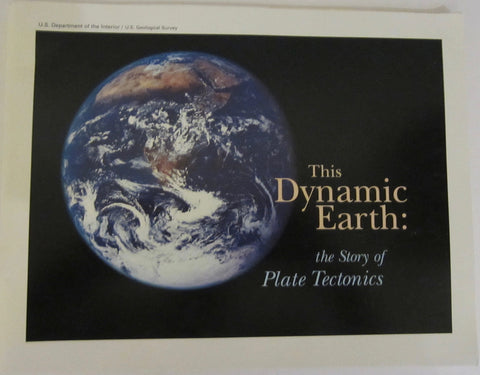 This Dynamic Earth: The Story of Plate Tectonics Kious, W. Jacquelyne; Kious, Jacqueline W.; Tilling, Robert I. and Geological Survey (U. S.) - Wide World Maps & MORE!
