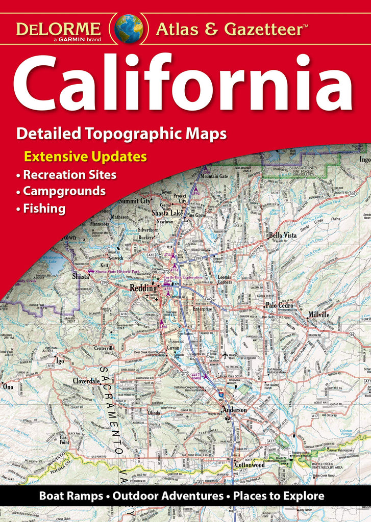 DeLorme Atlas & Gazetteer: California [Map] Delorme - Wide World Maps & MORE!