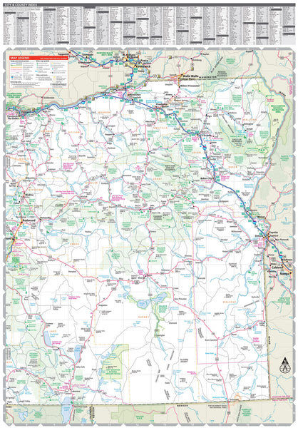 Rand McNally Easy To Read: Oregon State Map [Map] Rand McNally - Wide World Maps & MORE!