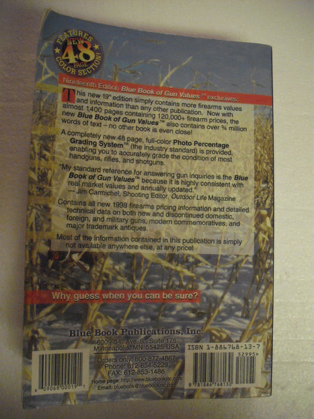 Blue Book of Gun Values (19th ed) - Wide World Maps & MORE!