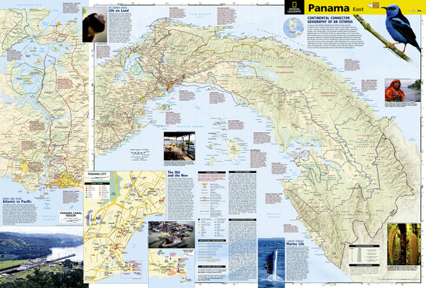 Panama Map (National Geographic Adventure Map, 3101) [Map] National Geographic Maps - Wide World Maps & MORE!