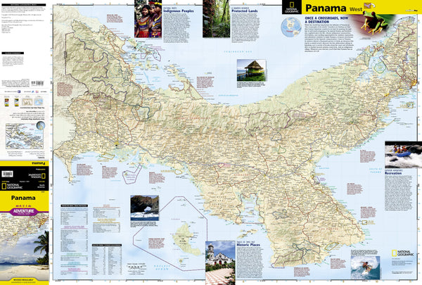 Panama Map (National Geographic Adventure Map, 3101) [Map] National Geographic Maps - Wide World Maps & MORE!