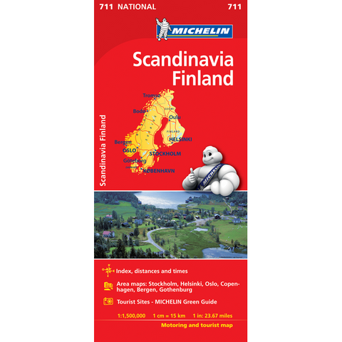 Scandinavia; Finland (Edition 2012) [Map] - Wide World Maps & MORE! - Map - Michelin Travel & Lifestyle - Wide World Maps & MORE!