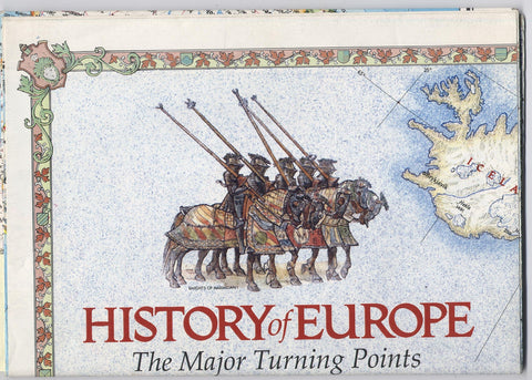 NATIONAL GEOGRAPHIC MAP - History of Europe - The Major Turning Points - December 1983 - Wide World Maps & MORE! - Book - Wide World Maps & MORE! - Wide World Maps & MORE!