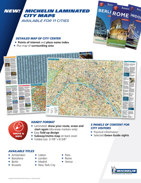 Michelin Venice City Map - Laminated (Michelin Street Map) - Wide World Maps & MORE! - Book - Michelin - Wide World Maps & MORE!