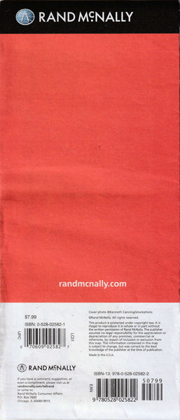 Maine State Map {Easy To Read! Folded Map) - Wide World Maps & MORE!