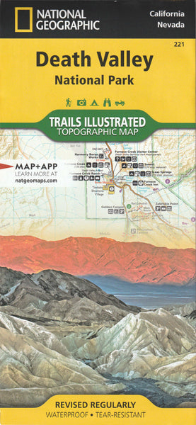 Death Valley National Park (National Geographic Trails Illustrated Map, 221) - Wide World Maps & MORE!