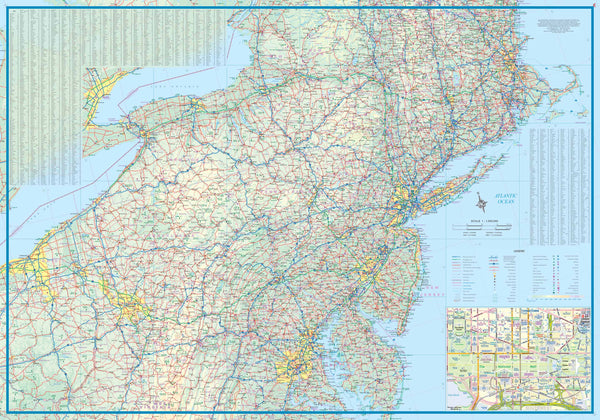 Manhattan / Northeast Corridor 1:12.5K/1M (SERIE INTERNAT - 1/12.500) (French Edition) - Wide World Maps & MORE! - Map - ITM - Wide World Maps & MORE!