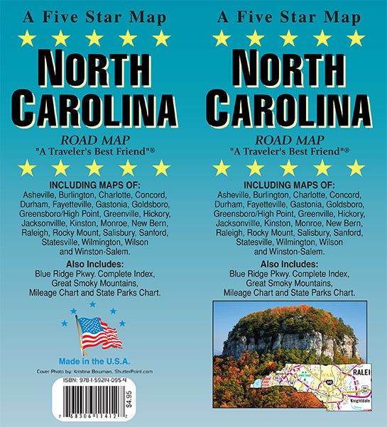 North Carolina, North Carolina State Map - Wide World Maps & MORE!
