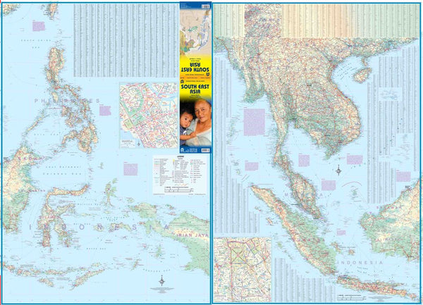 Southeast Asia 1:4M Travel Map 2014 (International Travel Maps) - Wide World Maps & MORE! - Map - ITMB Publishing, Ltd. - Wide World Maps & MORE!