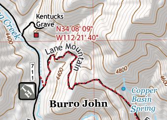 Crown King, Arizona Map / Off-Road Series - Wide World Maps & MORE!