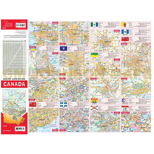 Road Map Canada - Wide World Maps & MORE!