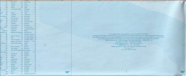 Mexico: Oaxaca & Chiapas & Guerrero 1:700,000 - Wide World Maps & MORE!