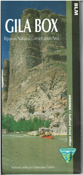 Gila Box Riparian National Conservation Area - Wide World Maps & MORE! - Map - United States Department of the Interior - Wide World Maps & MORE!